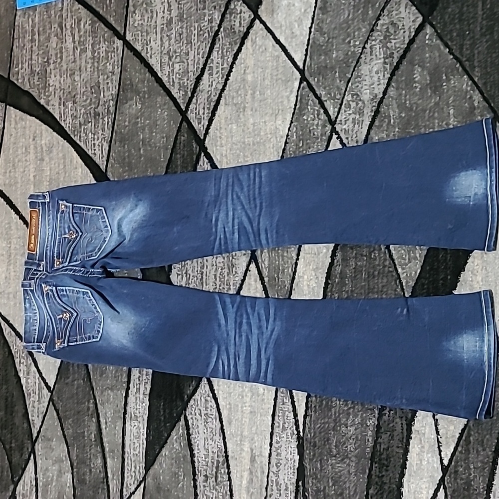 ROCK REVIVAL JESSICA BOOT-CUT DENIM JEAN - Picture 11 of 15